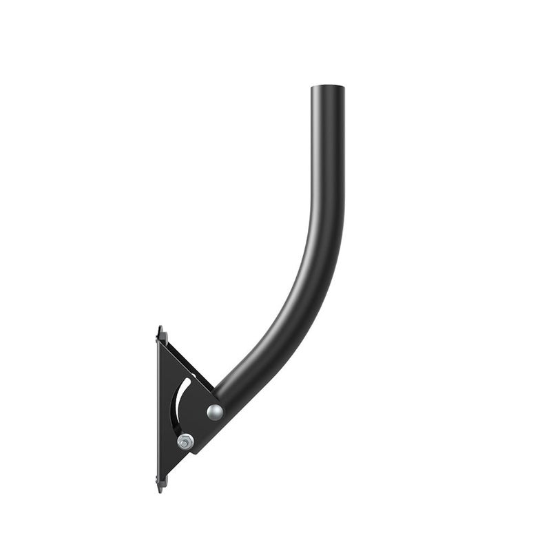 ANTOP Adjustable Outdoor/Attic TV Antenna Mount Pole, Stainless Painting 13 inch Arm Length, Reversible, Lightweight, Waterproof, Easy Installation - Image 1